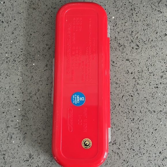 Vintage hello kitty sanrio spoon, & chopstick set - Picture 2 of 3